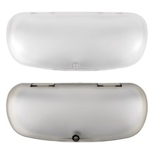 Hard Shell Glasses Cases, Frosted Translucent Eyeglasses Case For Women,Plast...