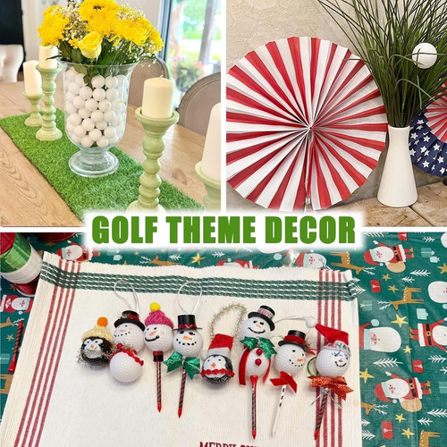 Palline da Golf in Plastica Pratica, Confezione da 24/100 Palline da Golf in Plastica Cave da Interno Esterno - Foto 2 di 3