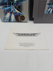 Gradius NES CIB!