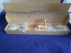 Tangwin Christmas Reindeer Curtain Rod 18-45” 2-pack Brass Gold Wt 30GD