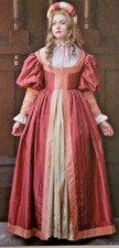 McCall's M7763 Renaissance Tudor Dress Costume Pattern 14-22 UC Angela Clayton