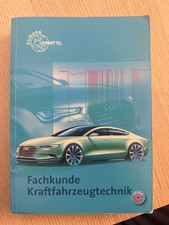 Fachkunde Kraftfahrzeugtechnik Europa Lehrmittel 2009 29. Auflage Wie Neu!