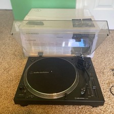 Audio-Technica AT-LP120X-USB Direct-Drive Analog USB Turntable Black