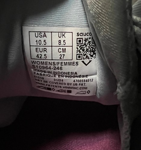 Zapatos para correr Saucony Triumph 22 para mujer, Vapor Moon, $160, talla 10,5 - Imagen 6 de 12