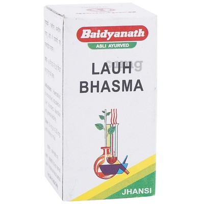 Baidyanath Lauh Bhasma (10g) Herbal Ayurvedic Anemia Wellness