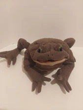 Folkmanis Folktails Bullfrog Hand Puppet Large Toad Frog Full Body Realistic