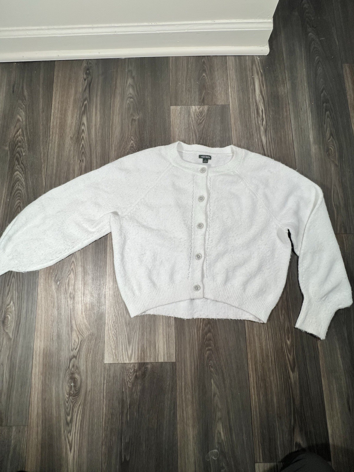 Women’s Wild Fable Cardigan White Sz S