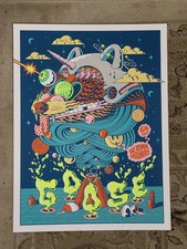 Goose The Band Poster BURLINGTON, Vermont Signed, #/50 2022 MIDWAY Print NM/M