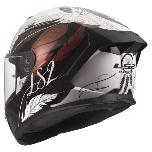 LS2 FF820 RAPID III (FF353) FULL FACE MOTORBIKE HELMET LYCANT ZOMBIE FLOW KAIJU - Picture 125 of 138