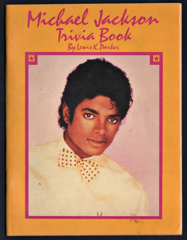 1980s Michael Jackson Trvia Book 64 Pages Lots of Pictures