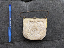 Vintage 1920's Micro Beaded Evening Bag - MINI