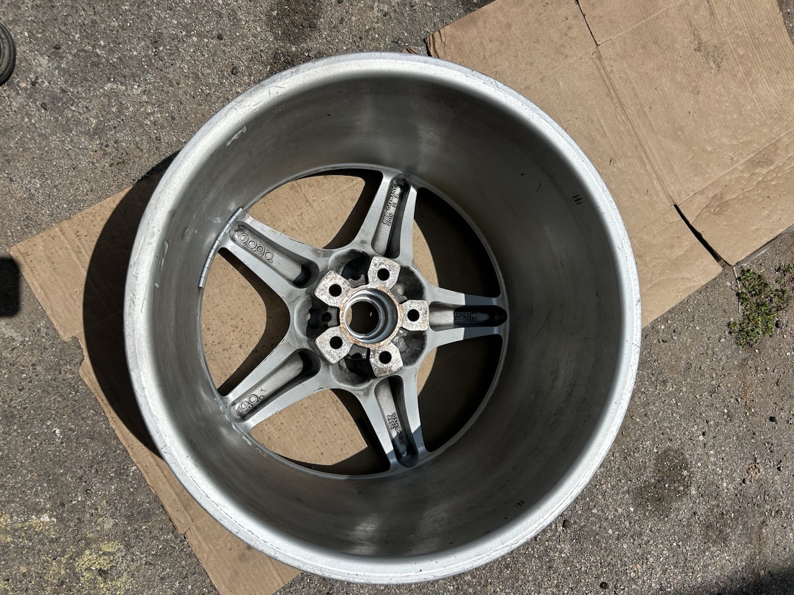 Ferrari 550 Rear Wheel