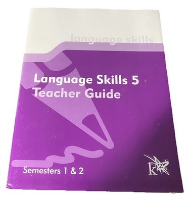 K12 Language Skills 5 Semesters 1 & 2.