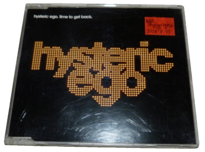 Hysteric Ego - Time To Get Back - CD - VGC - Techno - House - Trance