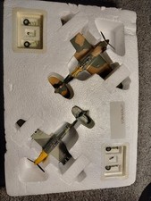 Atlas Edition B.O.B 3909401 Supermarine Spitfire MK1 v Messerschmitt 1/144