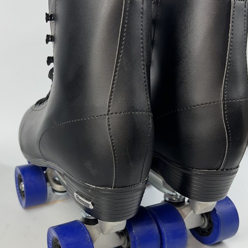Chicago Rollschuhe Herren Klassisch Größe 8 Schwarz Schnürstiefel NEU - Bild 6 von 15