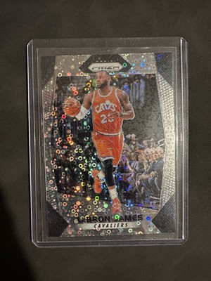 2017-18 Prizm LeBron James Silver Disco Prizm Refractor SP #191 Cavs Rare GOAT