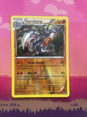 Pokemon Karte Garchomp Breakpoint Reverse Holo Rare 70/122 Near Mint