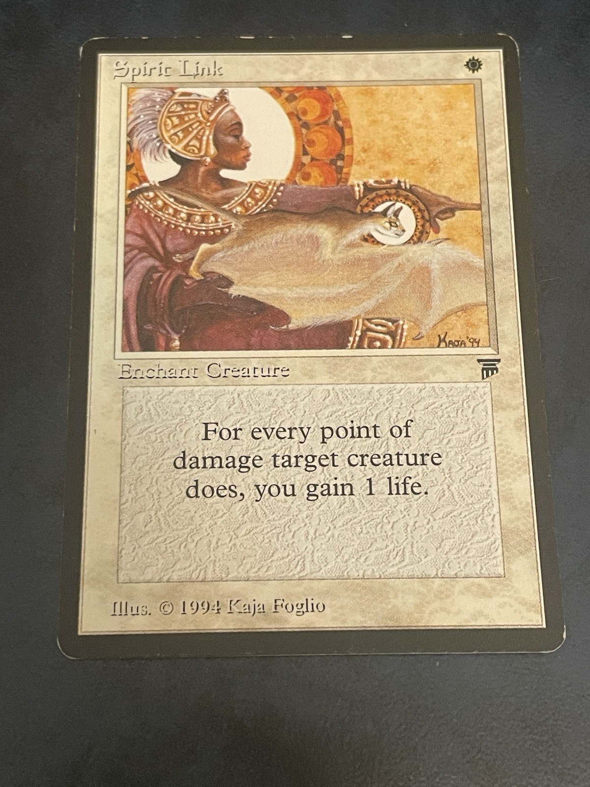 Spirit Link Legends MTG Magic The Gathering Card LP/MP