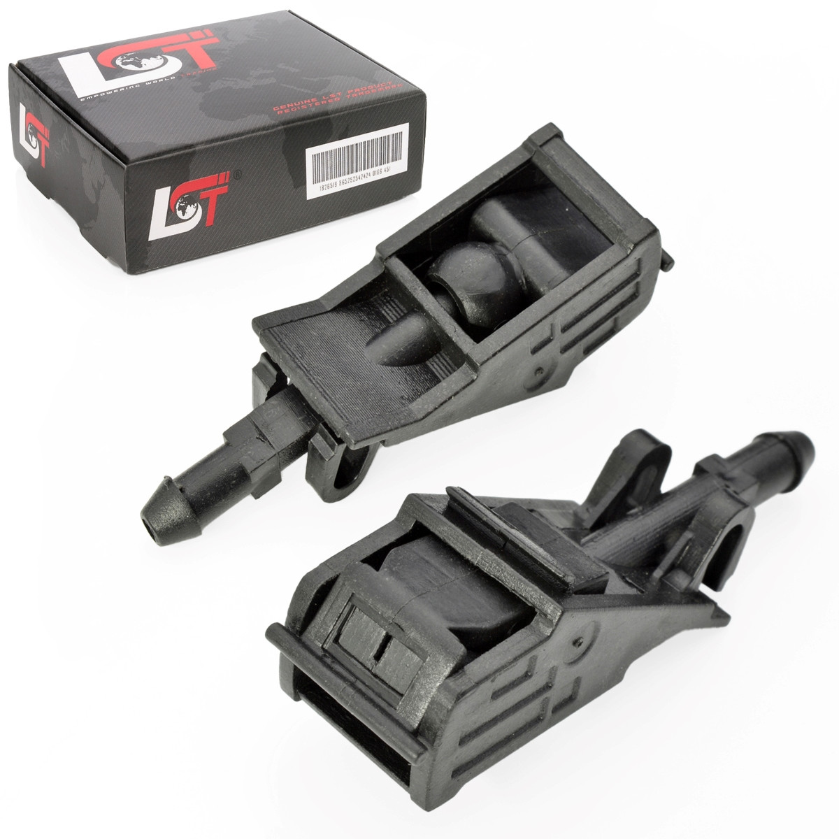 2X Windshield Nozzle Front For Seat Arosa Mii Toledo Skoda Rapid Superb
