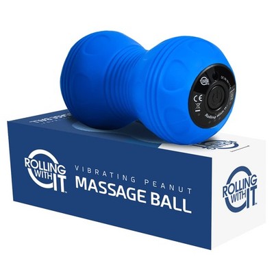Vibrating Peanut Massage Ball - Deep Tissue Trigger Point Therapy, Myofascial...