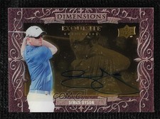 2014 Upper Deck Exquisite Collection Dimensions Simon Dyson #D-SD Auto 5h8