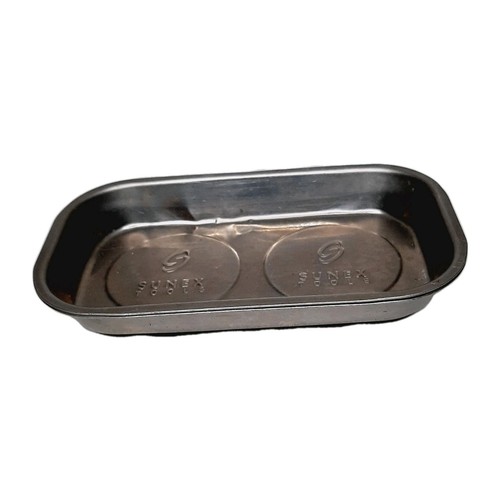 Bandeja de piezas magnéticas Sunex Tools Mighty Mag plato rectangular de acero inoxidable - Imagen 3 de 7