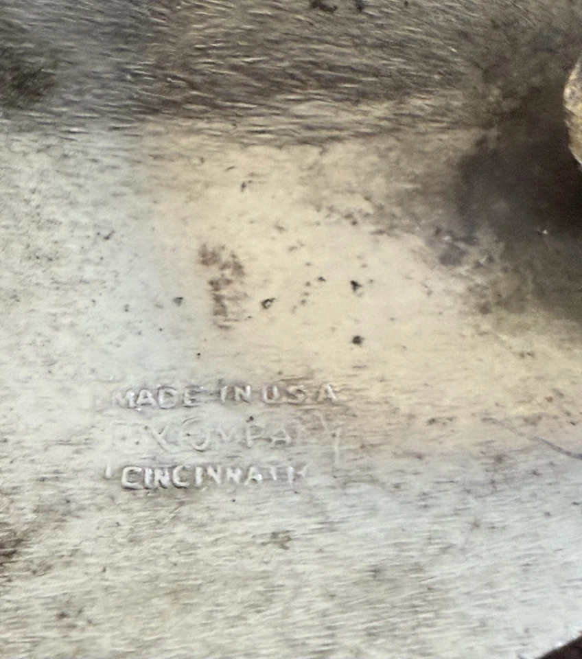 OEM 1936 Hudson 63 radiador rebanada de pizza emblema sin esmalte parrilla insignia Foto 4 de 4