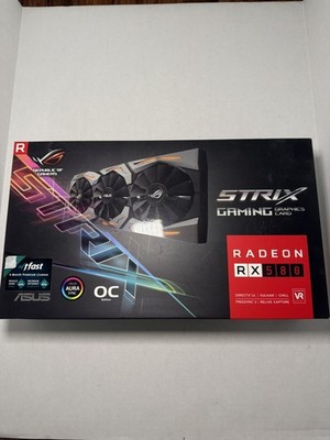 ASUS ROG Strix Gaming AMD Radeon RX 580 8GB OC Edition | eBay