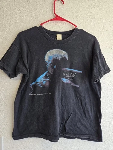 Billy Idol Tour Concert T-Shirt Adult Size Larg 1980s vintage concert t-shirt, vintage, size L, single stitch, B+ condition