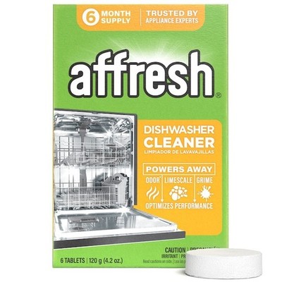 Affresh Washing Machine Cleaner, For Whirlpool, Maytag & Amana, - 6 Tablets