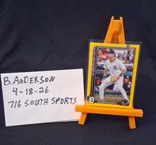 Topps 2025 Update YELLOW Parallel SP Gage Workman RC Detroit Tigers