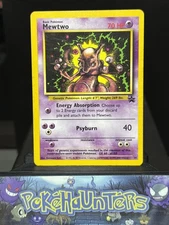 Pokemon Card Mewtwo 14 WOTC Black Star Promo Light Play