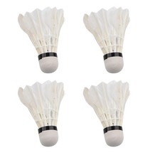 LED Badminton Shuttlecocks 4 Pack Sport Lighting Birdies Glow In Dark Balls