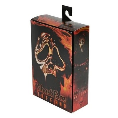 Ghost Face Ultimate Inferno Scream w/Weapons 7'' Horror Moive Action Figure. NEW!