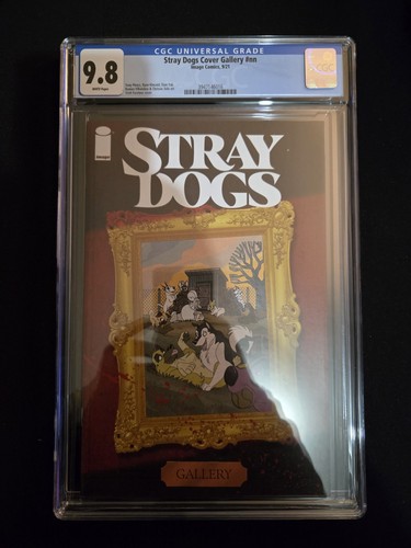 Stray Dogs Cover Gallery Exclusive CGC 9.8 NM/MT Image Comics 2021 Tony Fleecs 