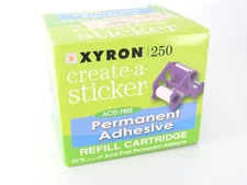Xyron Model 250 Create A Sticker Repositionable Adhesive Refill Cartridge Sealed