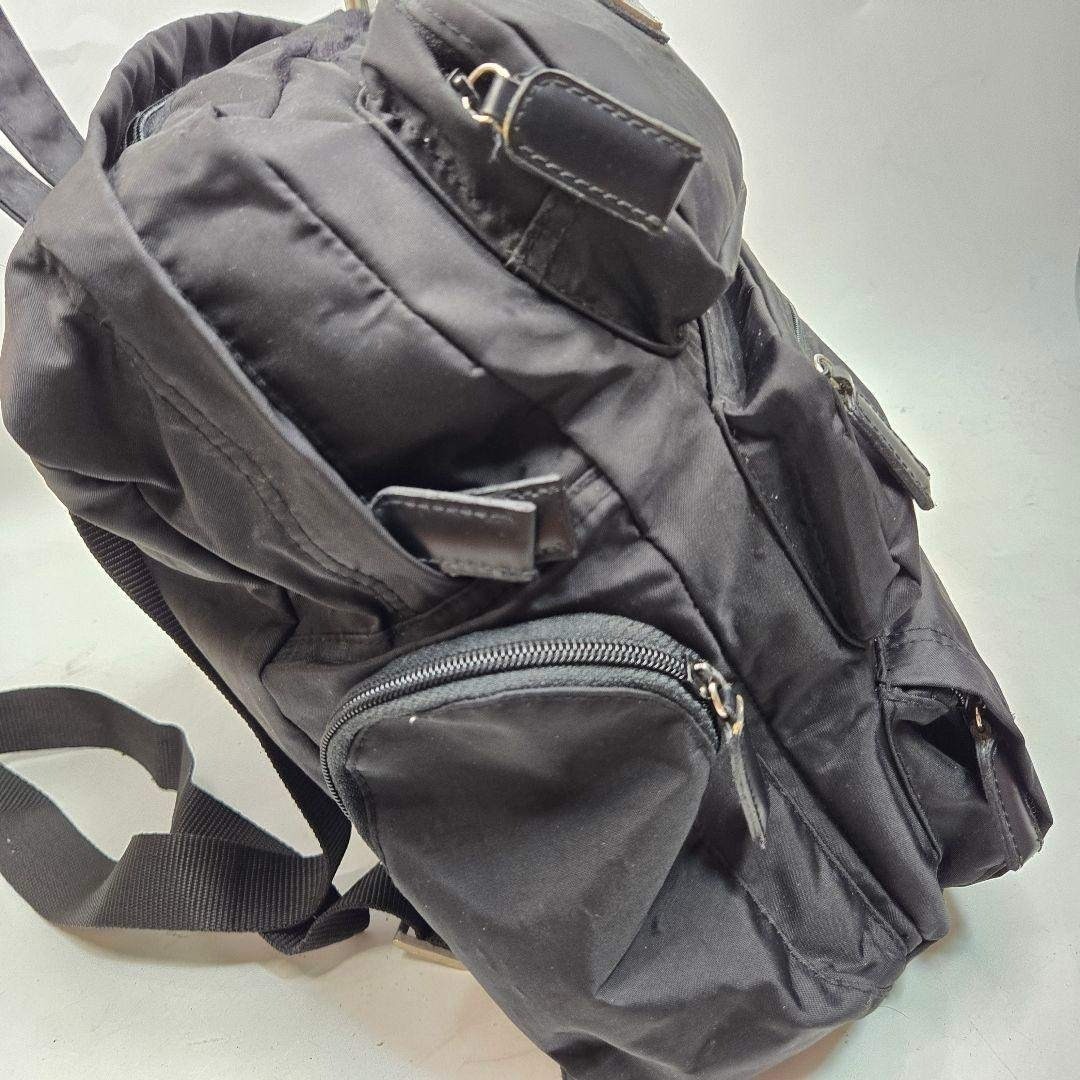 PRADA backpack daypack triangular plate - image 4