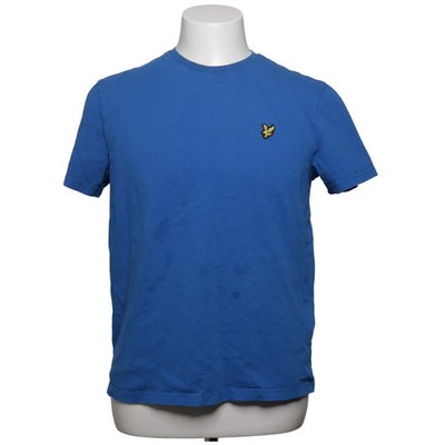 Lyle & Scott, T-shirt, Größe: M, model: organic, Blau, Bio-Baumwolle #ZHz