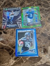 2025 Prizm Kenneth Walker Neon Green Pulsar Plus Sam Darnold Thunderbirds 