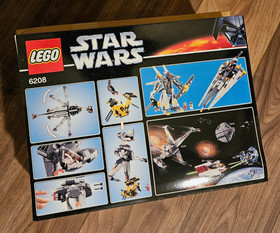 LEGO #6208 STAR WARS Ep. 6 Rebel B-WING FIGHTER set 435 pcs. 2006 MISB brand NEW