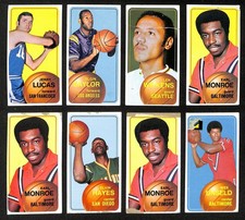 Lot of (81) 1970-71 TOPPS Basketball Cards Earl Monroe, Wes Unseld  204241