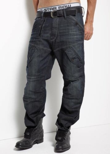 G-Star Raw Mens Scuba 5620 Loose Jeans 28" x 34" BNWT Walker Denim Travis Wash B - 第 1/9 張圖片