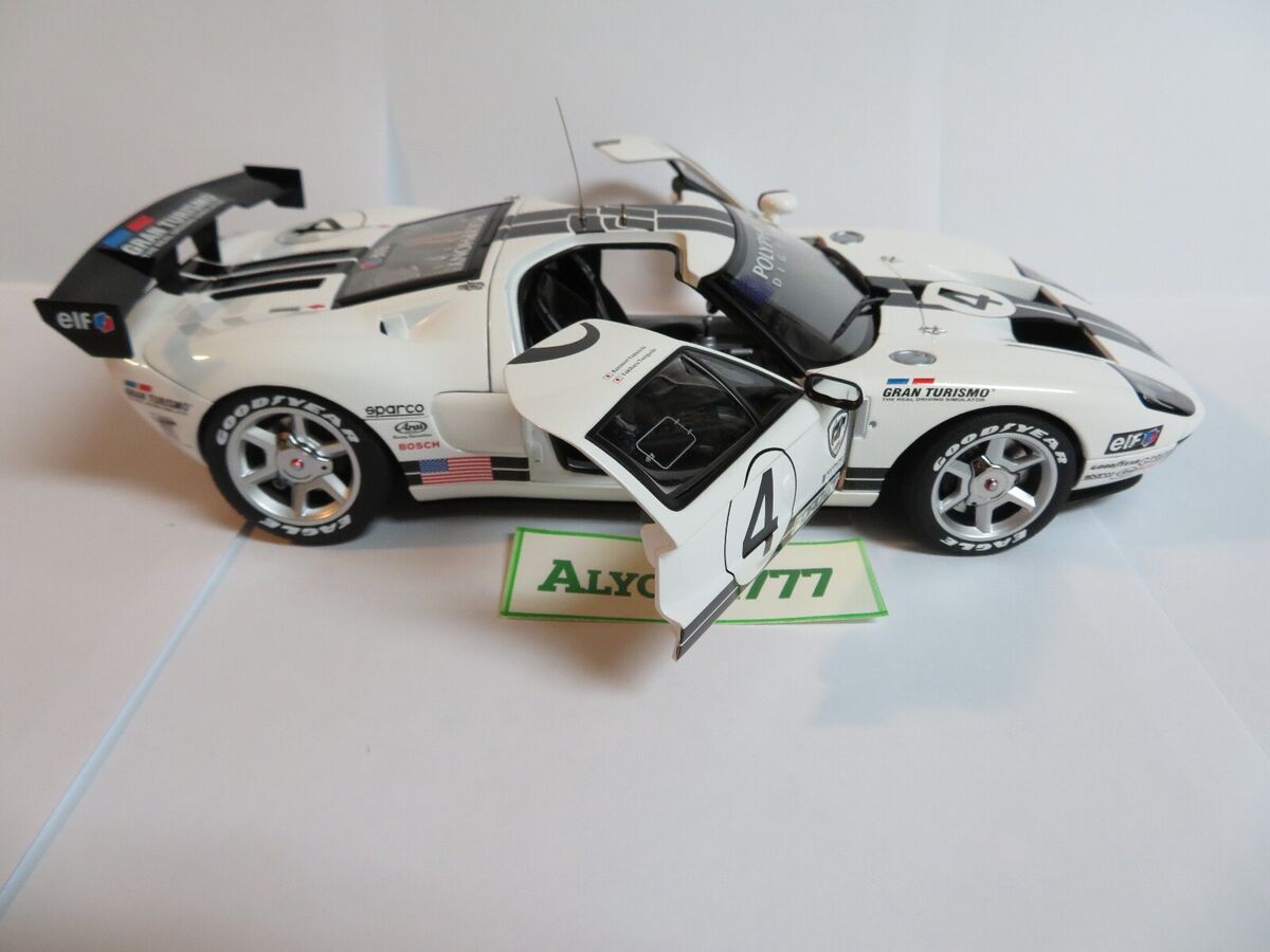 1/18 AUTOart Ford GT LM Race Car Spec II #4 Gran Turismo White #80515 (ea2)