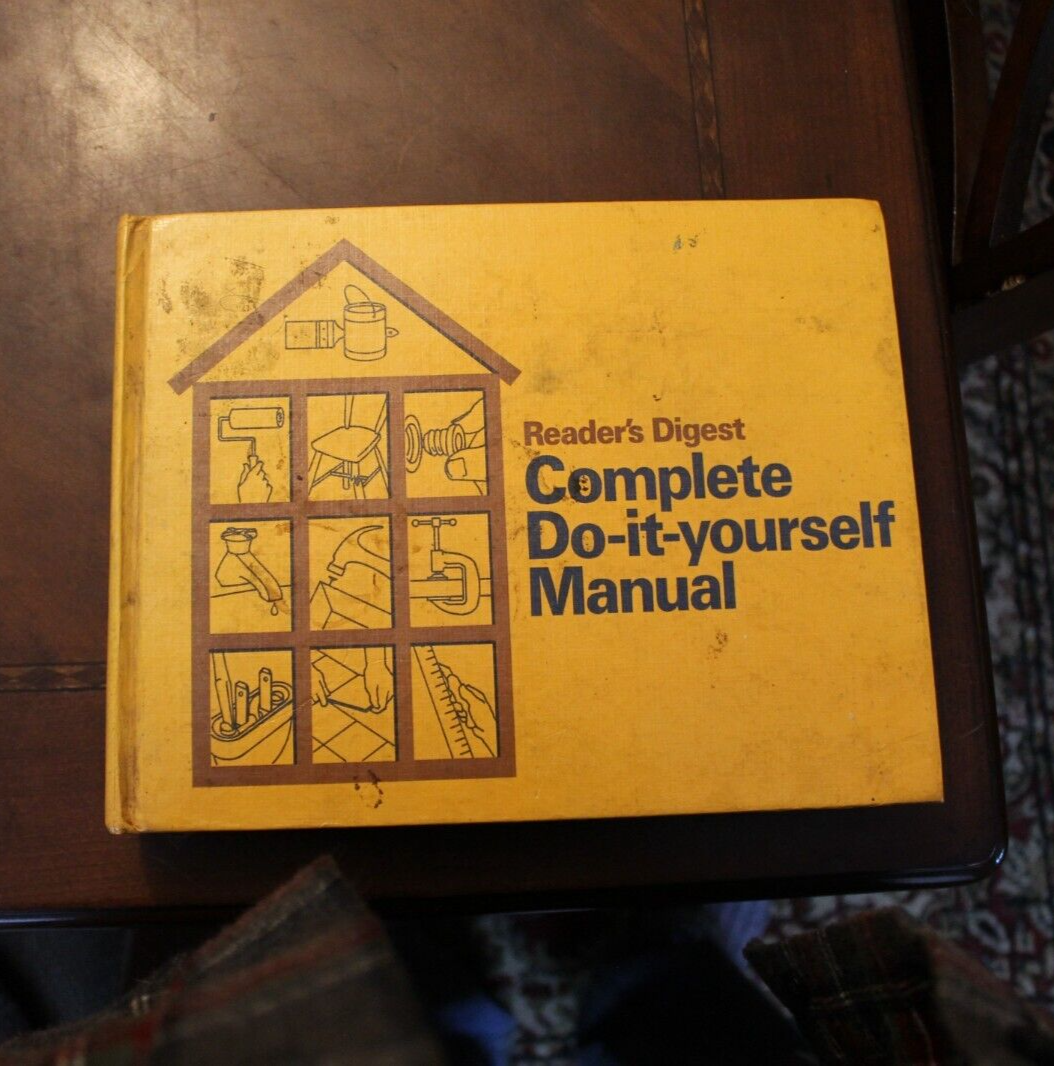 Readers Digest Complete Do-It-Yourself Manual 1973 HC | eBay