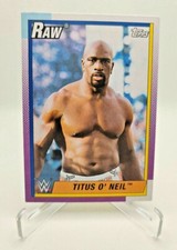 2021 Topps Heritage WWE #45 Titus O' Neil wrestling card