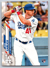 2020 Topps #381 Kyle Garlick Los Angeles Dodgers Rookie RC Baseball Card