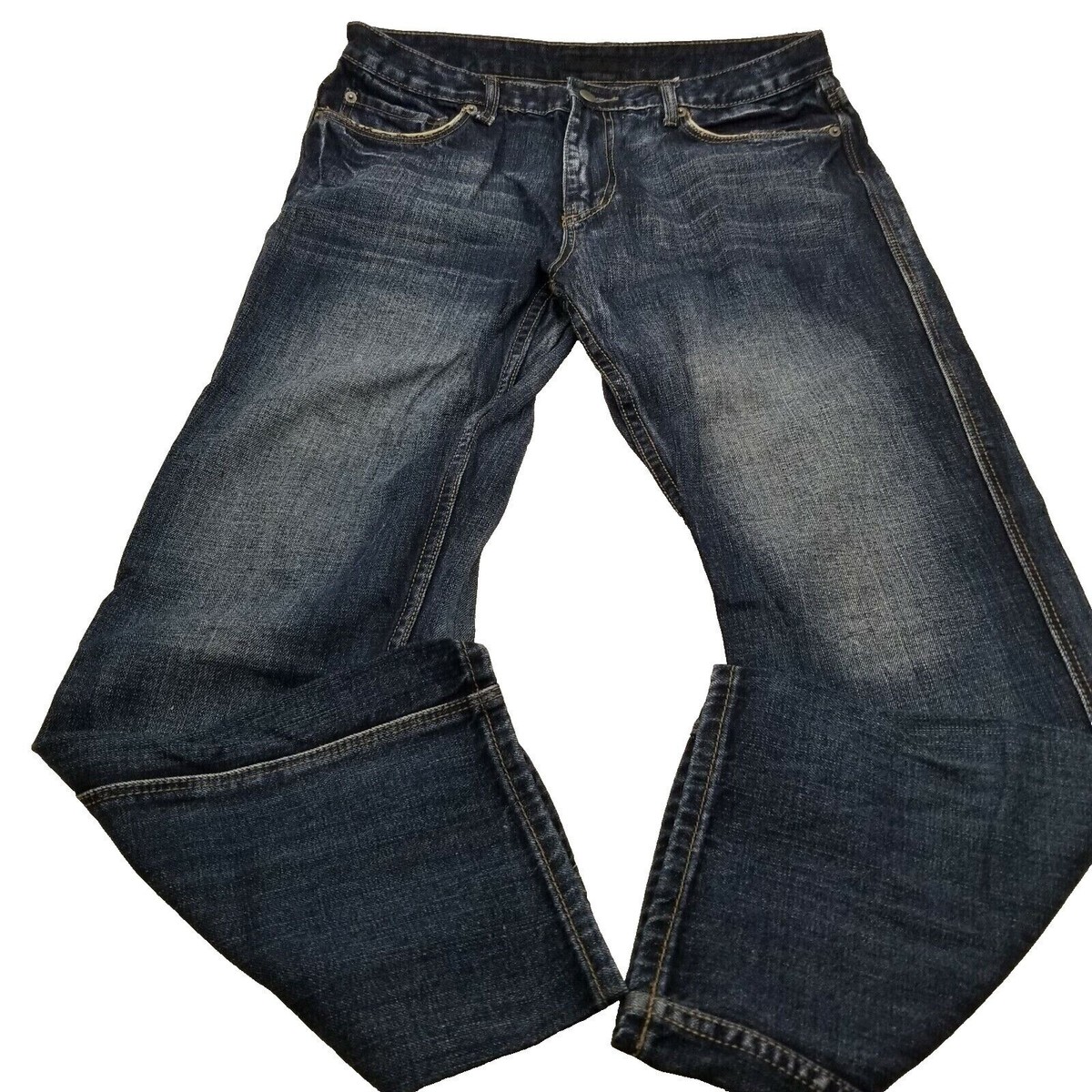 ALFANI Jeans 34x30 Men's Cotton Denim Straight Mid Rise Crosstown