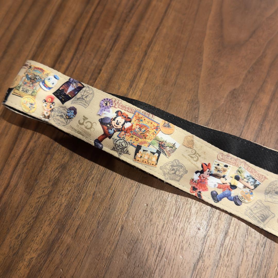 disney camera strap 35th anniversary retro No.37828 eBay