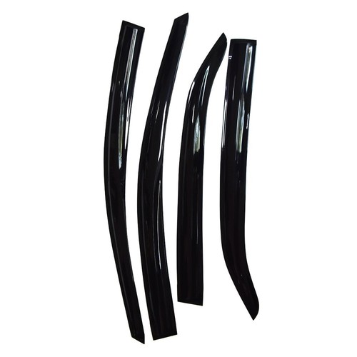 Para Toyota Corolla 2014-18 Estilo Mugen Viseras de ventana Sol Lluvia Protectores Ventilación - Imagen 8 de 8